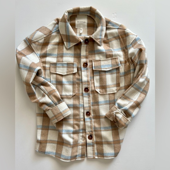 Neutral Plaid Flannel Packet - Picture 1 of 1